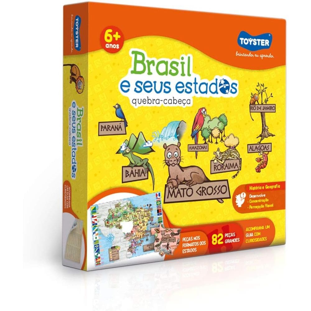 Brasil E Seus Estados - Qc 82 Pcs