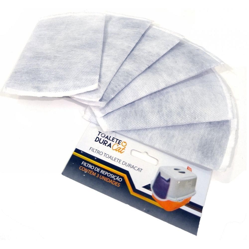 Filtro Antiodor para Banheiro Durapets Com 3 - Duracats