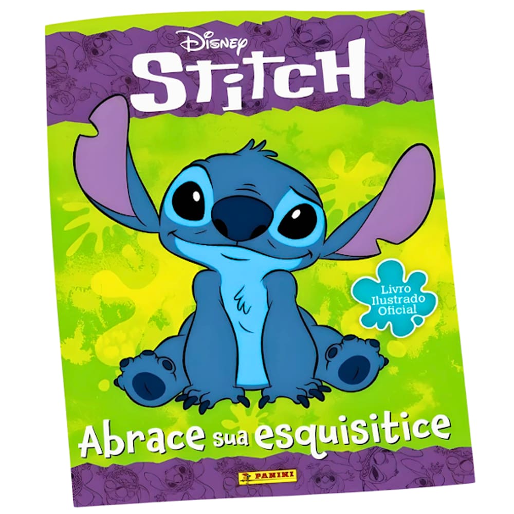 Álbum De Figurinhas Stitch Abrace Sua Esquisitice Panini