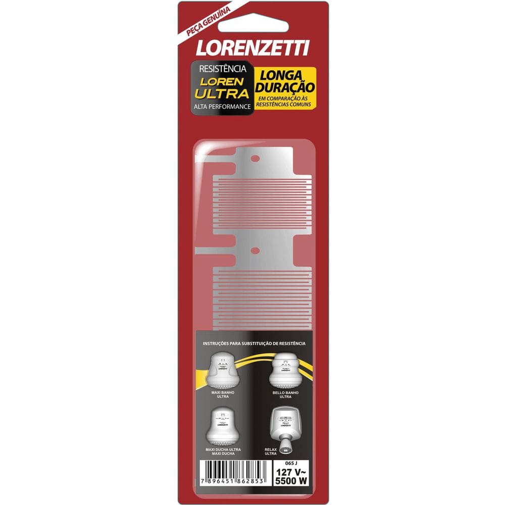 Resistência Lorenzetti Bello Banho Ultra 127V 5500W 065-J