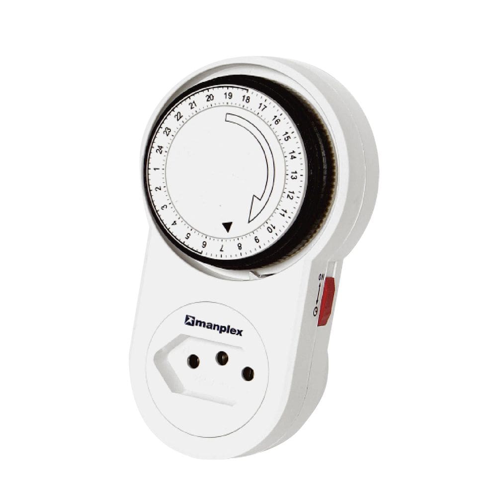 Temporizador Timer Analógico Bivolt Programável Manplex