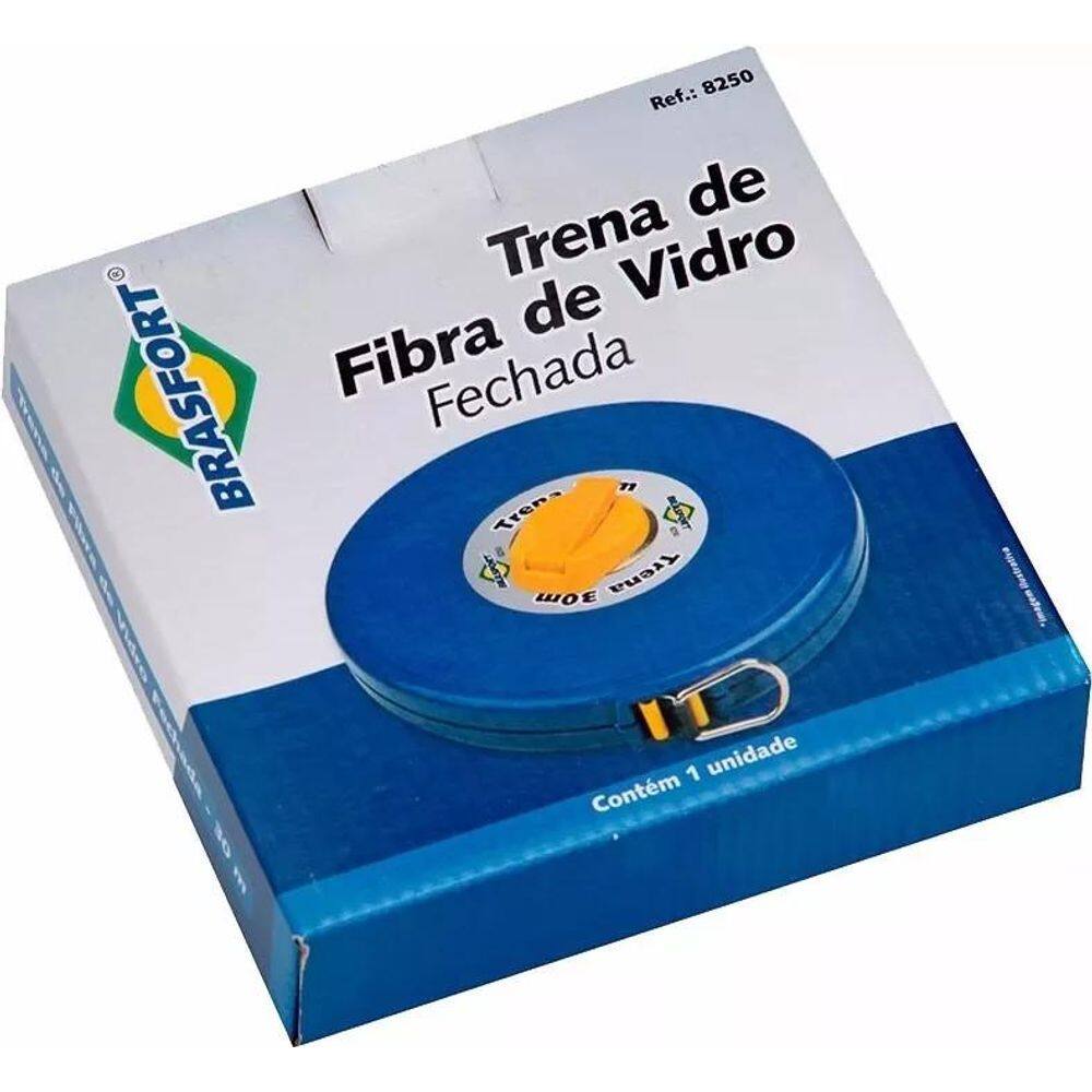 Trena Fechada de Fibra de vidro 30m Brasfort