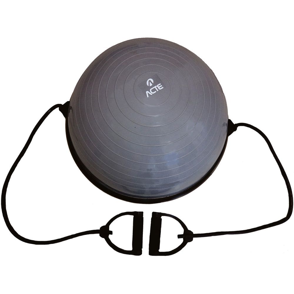 Bosu Ball Acte Sports PVC Grafite 33x40x93cm