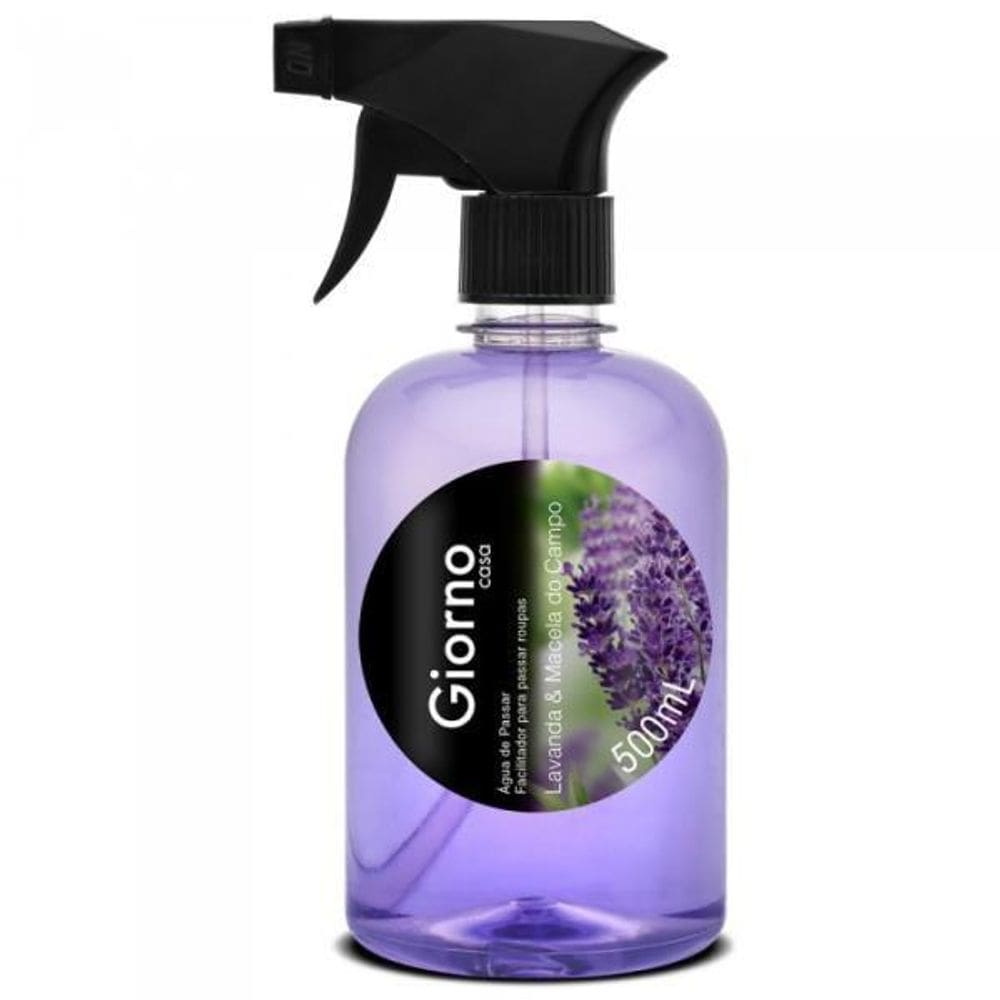 Agua De Passar Giorno Lavanda 500Ml Sem Válvula Spray