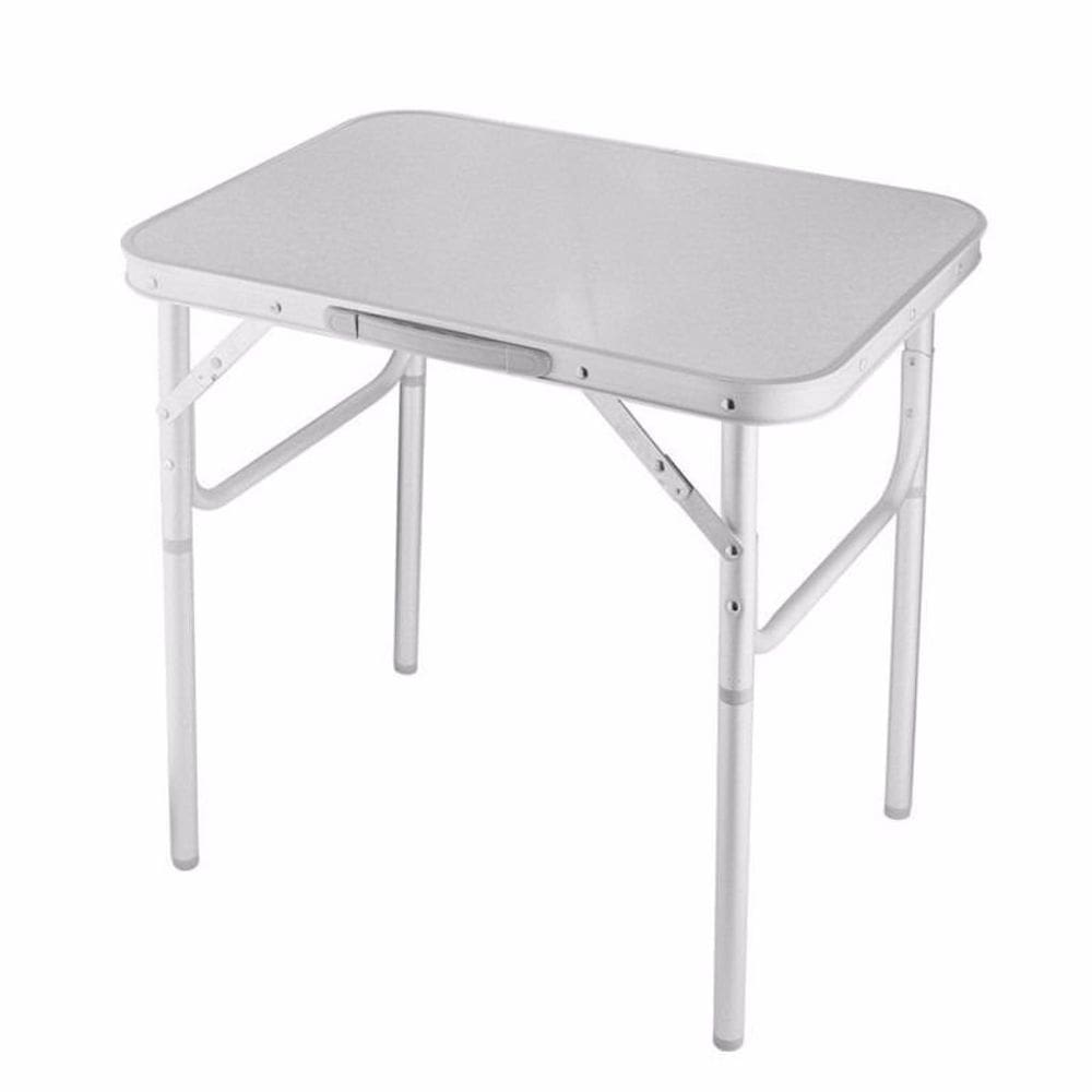 Mesa Alumínio Dobrável 90x60 cm - Prática e Resistente