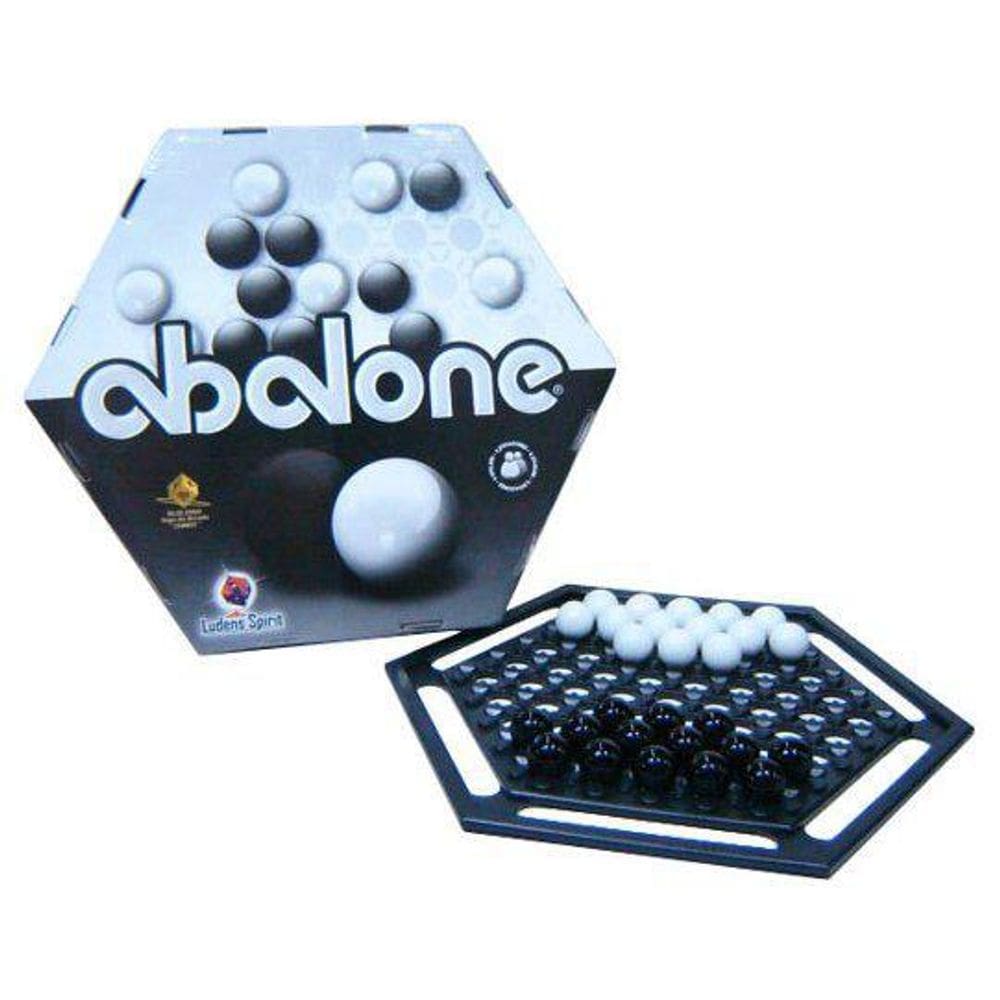 Jogo Abalone Ludens Spirit - Estratégia Divertida 9+ Anos