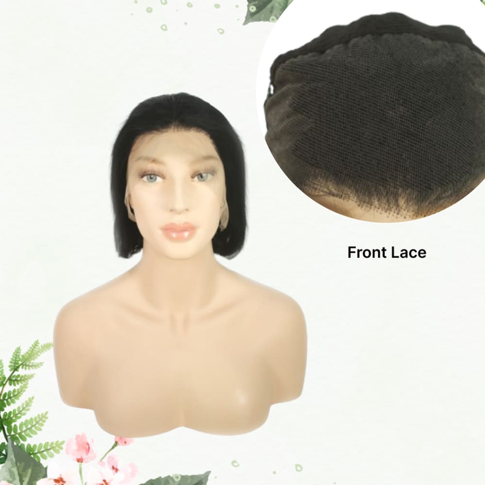 Peruca Front Lace Tzes 100% Cabelo Humano – 25 Cm