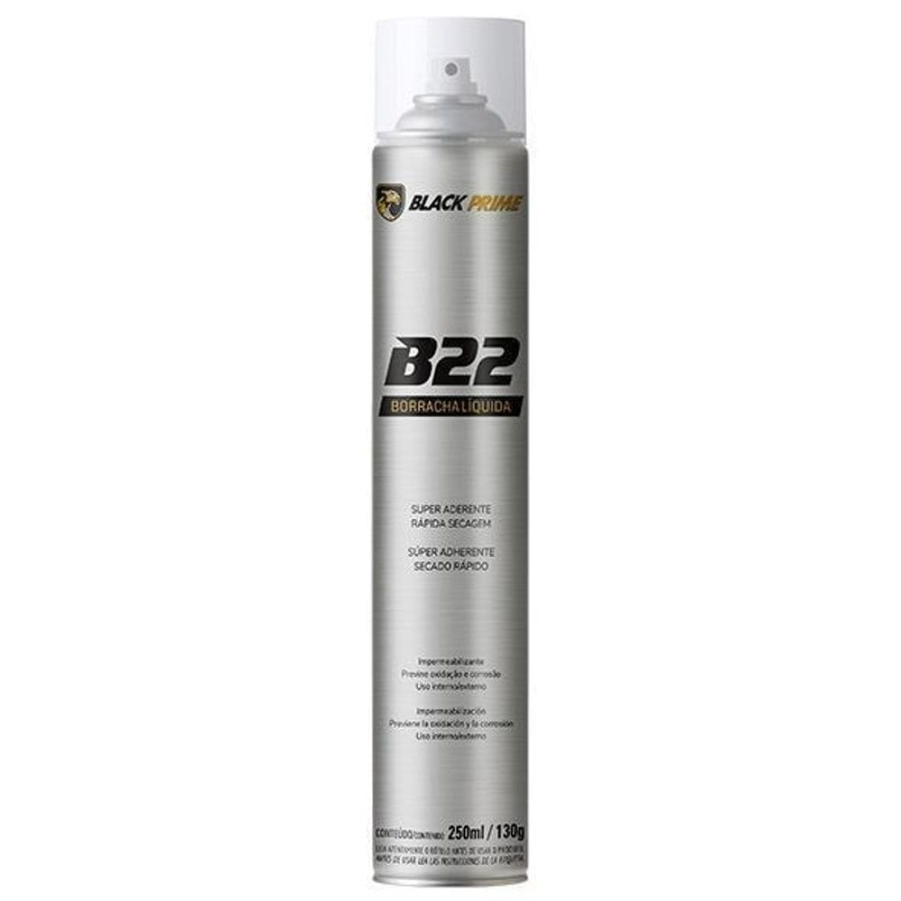 Borracha Liquida B22 Black Prime Preta 250Ml