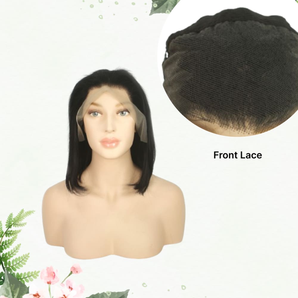 Peruca Front Lace Tzes 100% Cabelo Humano – 30 Cm
