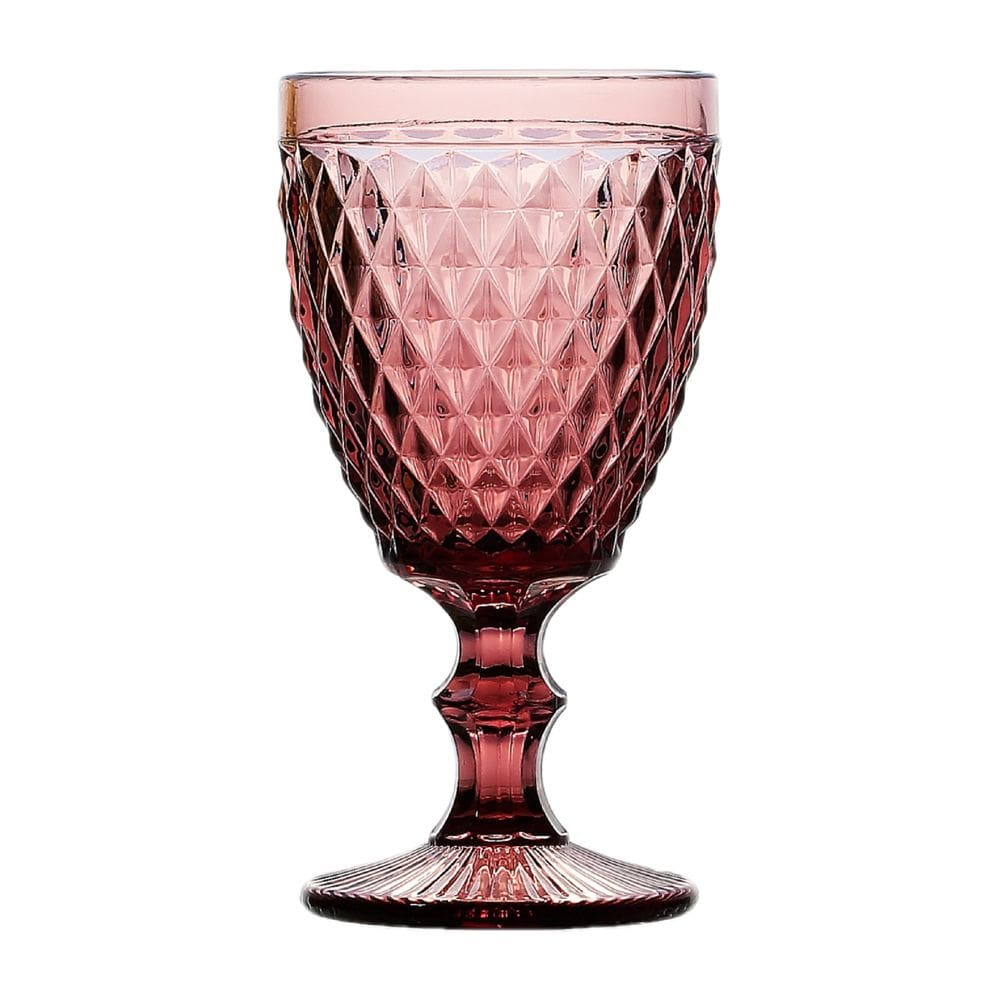 Jogo de Taças 06 Peças Bico de Abacaxi Lilas 260ml - Lyor