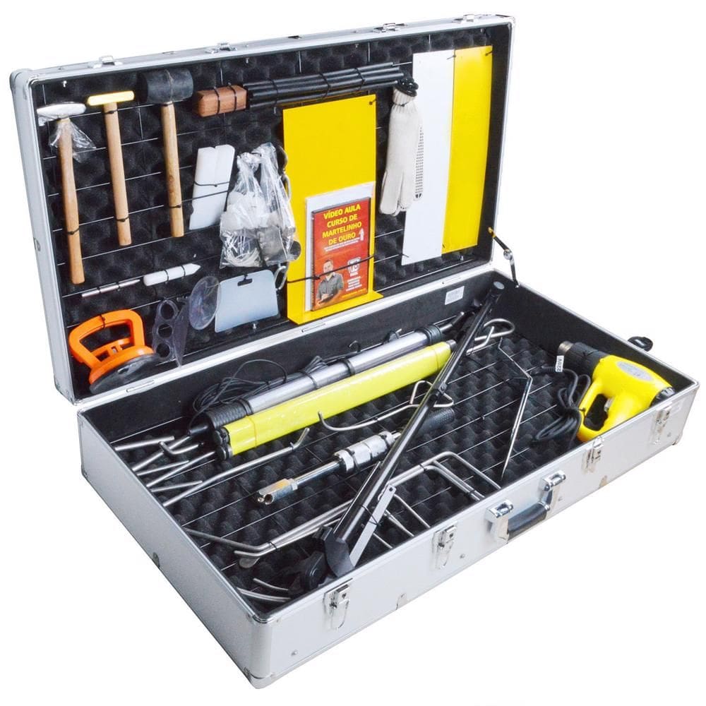 Kit Martelinho de Ouro com 46 peças + DVD Video Aula - V8 Brasil 2295
