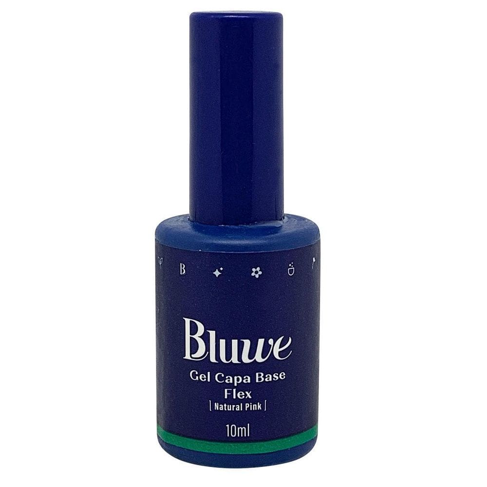 Gel Capa Base Bluwe Flex Natural Pink Passo 3 10Ml