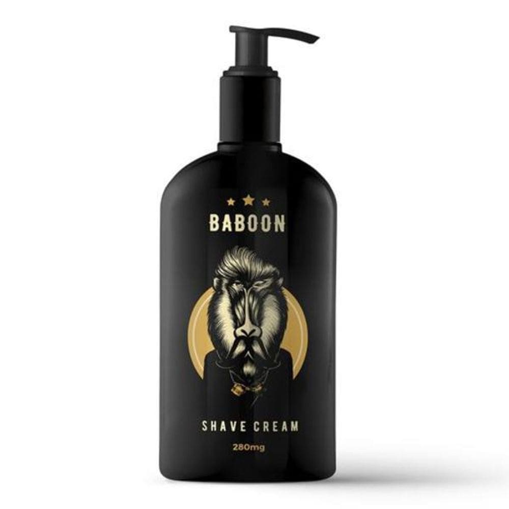 Creme de Barbear Baboon 280mg - Hidrata e Amolece Fios