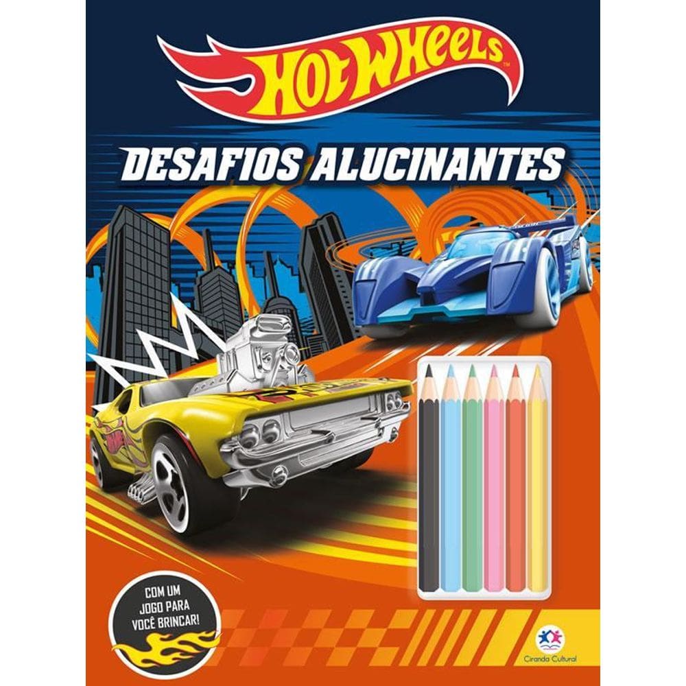Livro Hot Wheels - Desafios Alucinantes