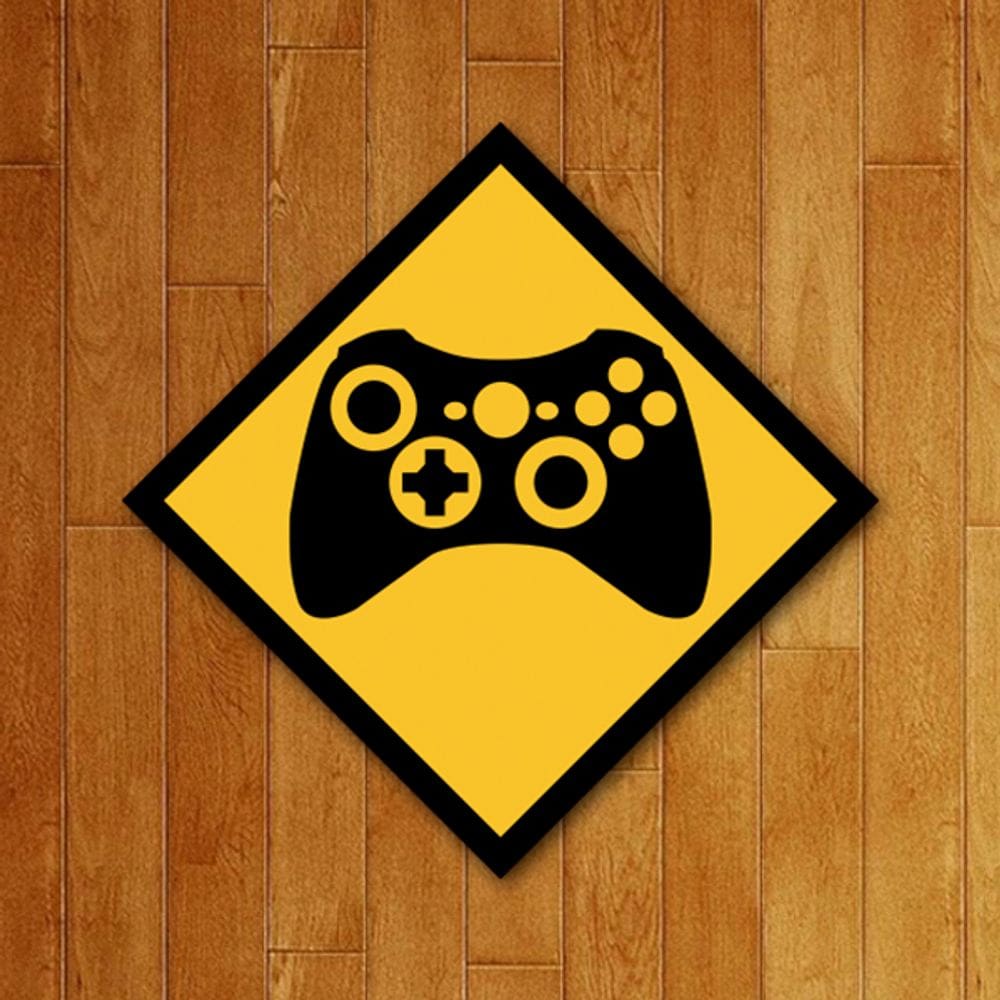 Placa Decorativa - Controle Xb