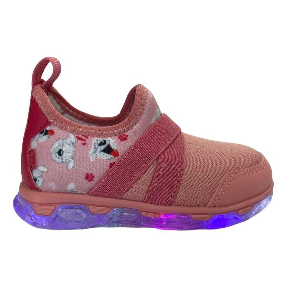 Tênis Klin Color Light Infantil Rosa