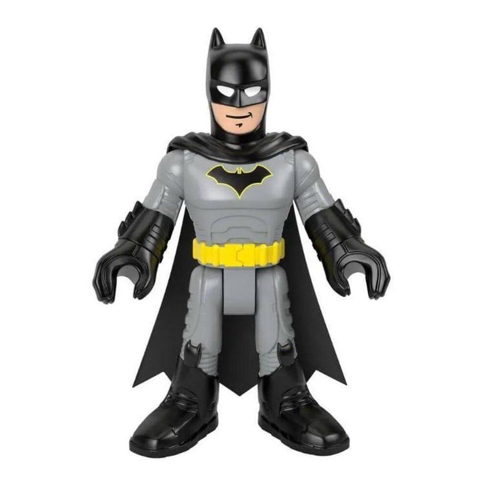 Boneco Imaginext Dc Super Friends Xl Batman Preto/Cinza