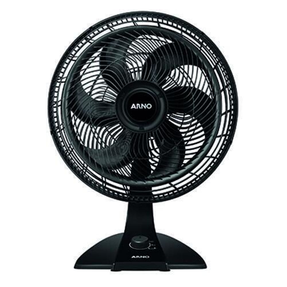 Ventilador de Mesa Arno Turbo Force 40cm VF49 Preto 110V
