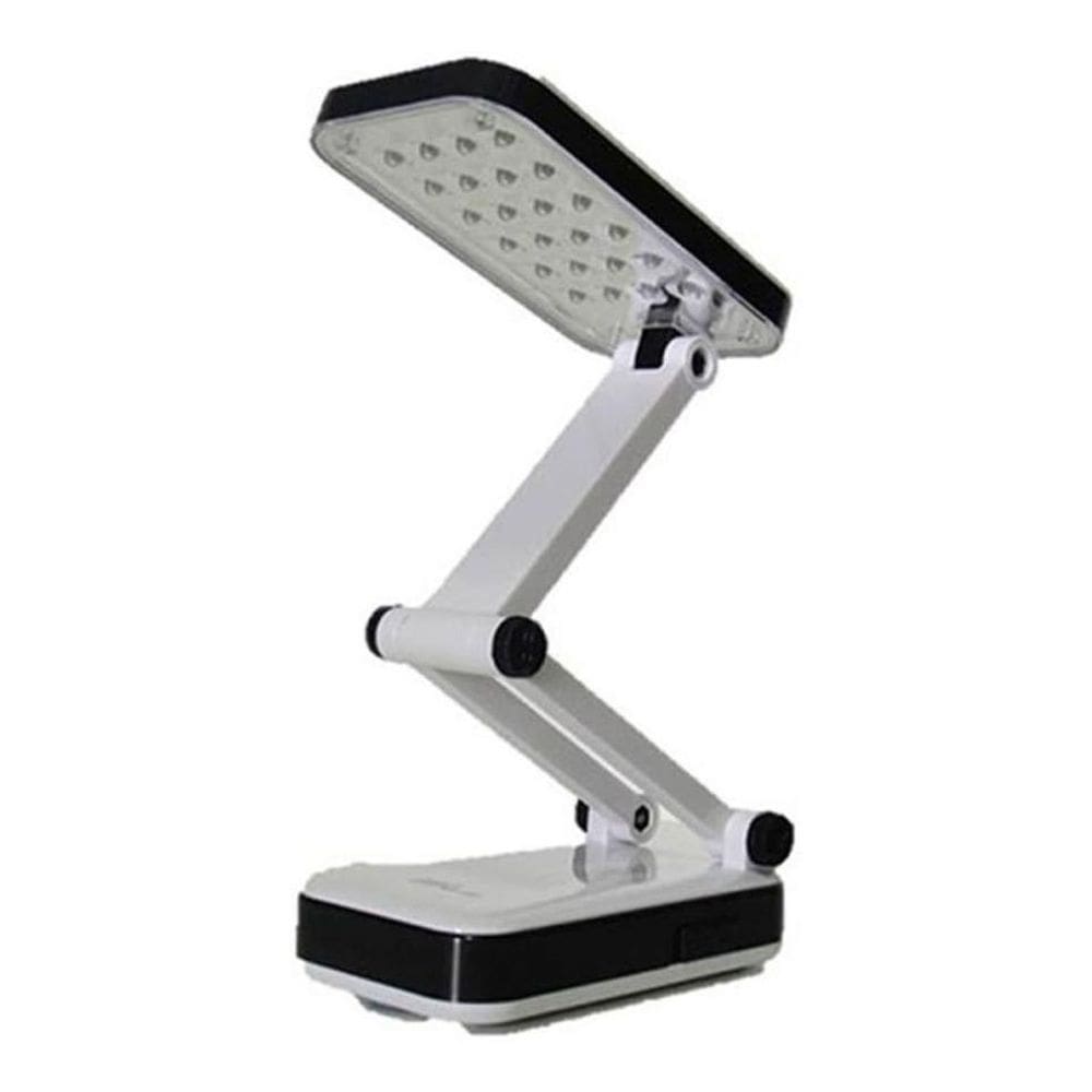 Abajur Articulado De Mesa S/ Fio Escritório Quarto Luminaria