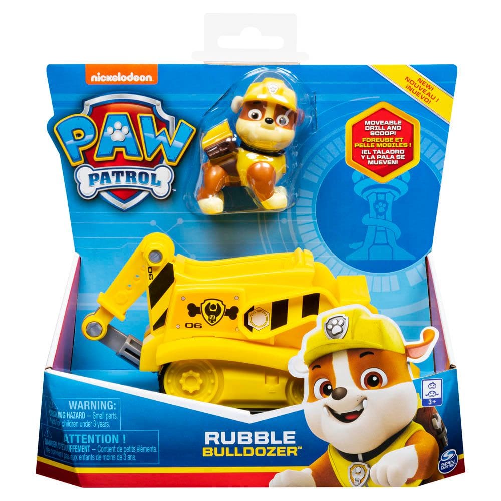 Patrulha Canina Rubble E Veiculo - Sunny 1389
