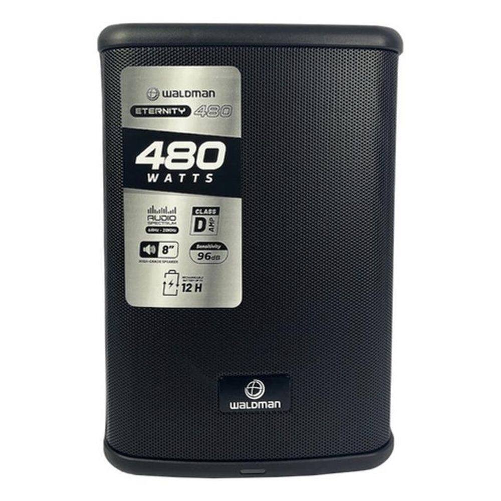 Caixa Ativa Waldman Et480 Portátil Bateria 8Pol Bivolt Preto