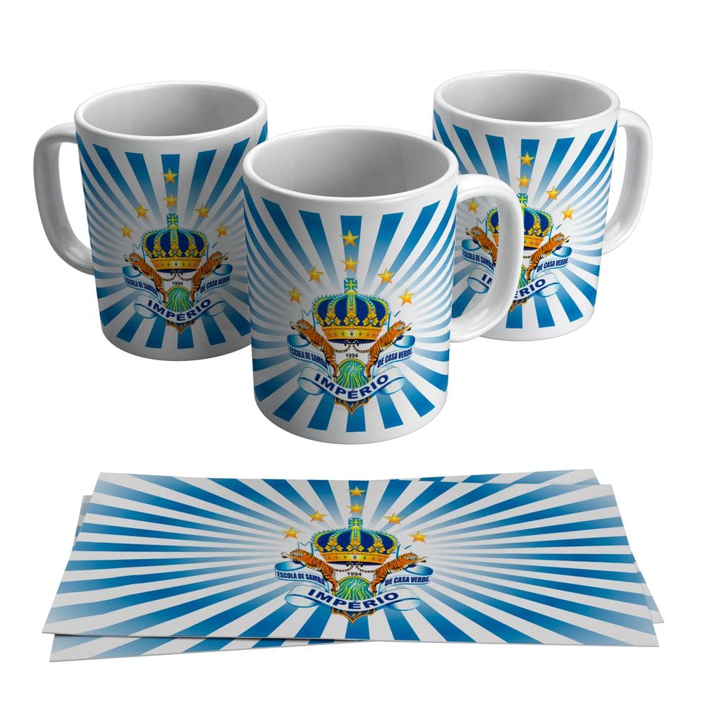 Caneca Imperador Do Ipiranga Carnaval Escola Samba 325ml