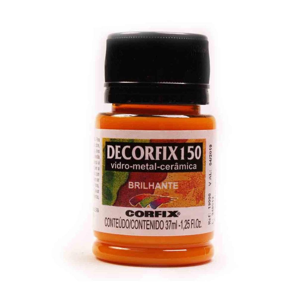 Tinta Decorfix 150 Brilhante 430 Amarelo Açafrão 37Ml