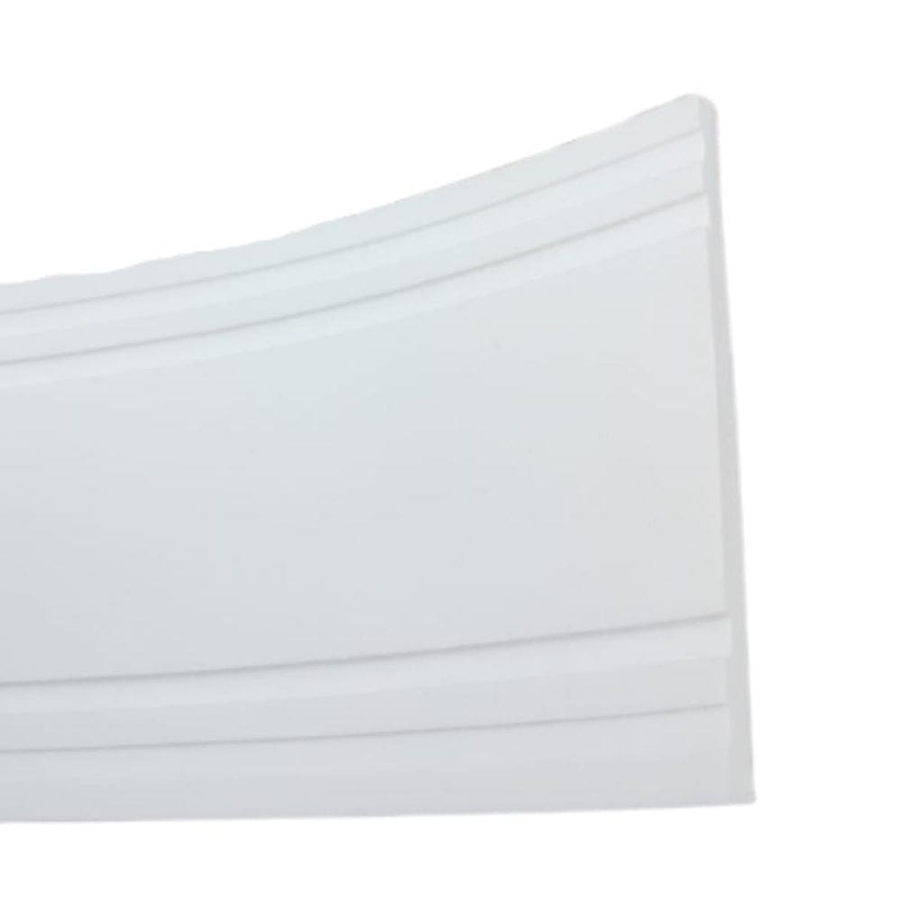 Eva Flexível 14CmX12M Rodapé Moldura Autocolante