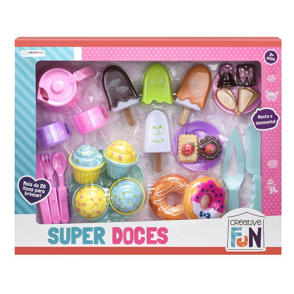 Acessórios Creative Fun Super Doces Multikids 20+ Itens