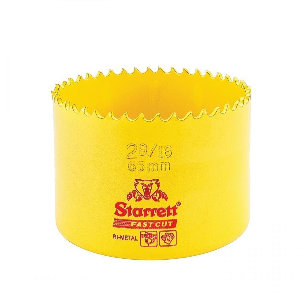 Serra Copo Starrett Bimetal 65Mm  Fast Cut 