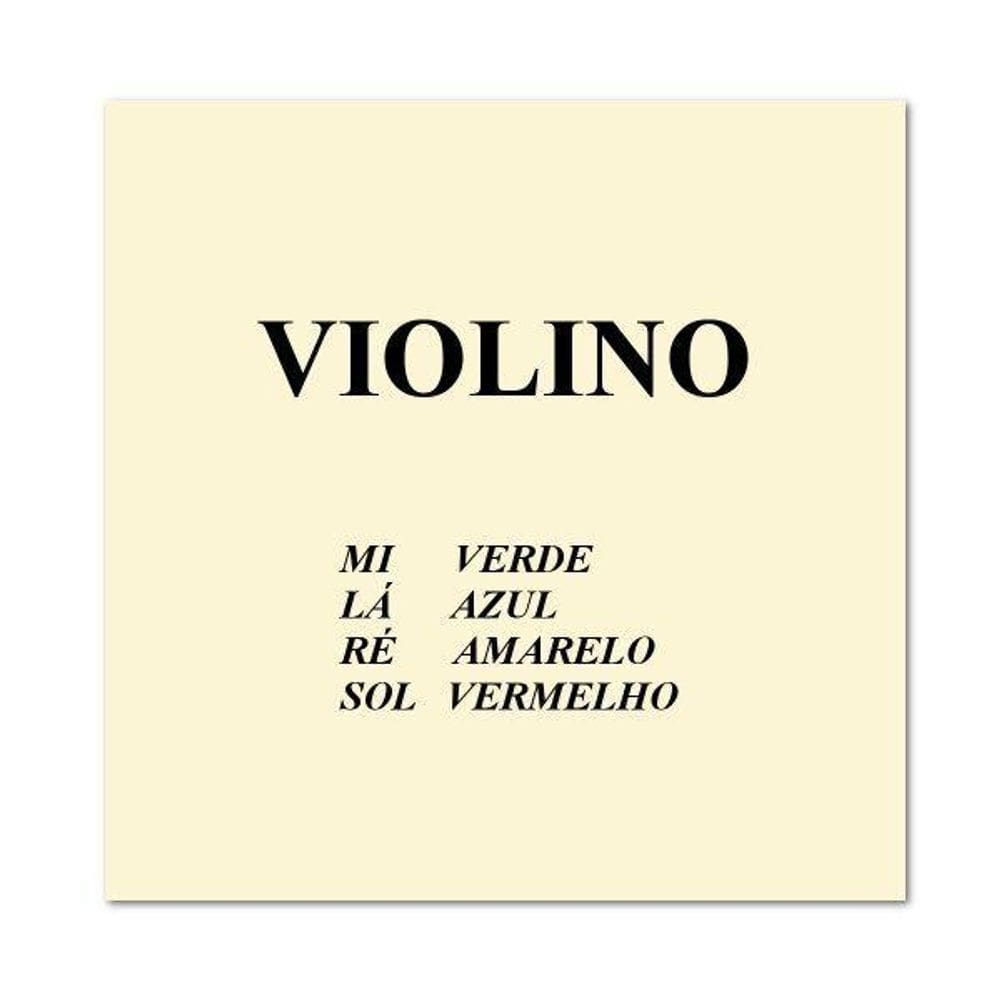 Encordoamento Mauro Calixto Violino 4/4 Cordas Tradicionais