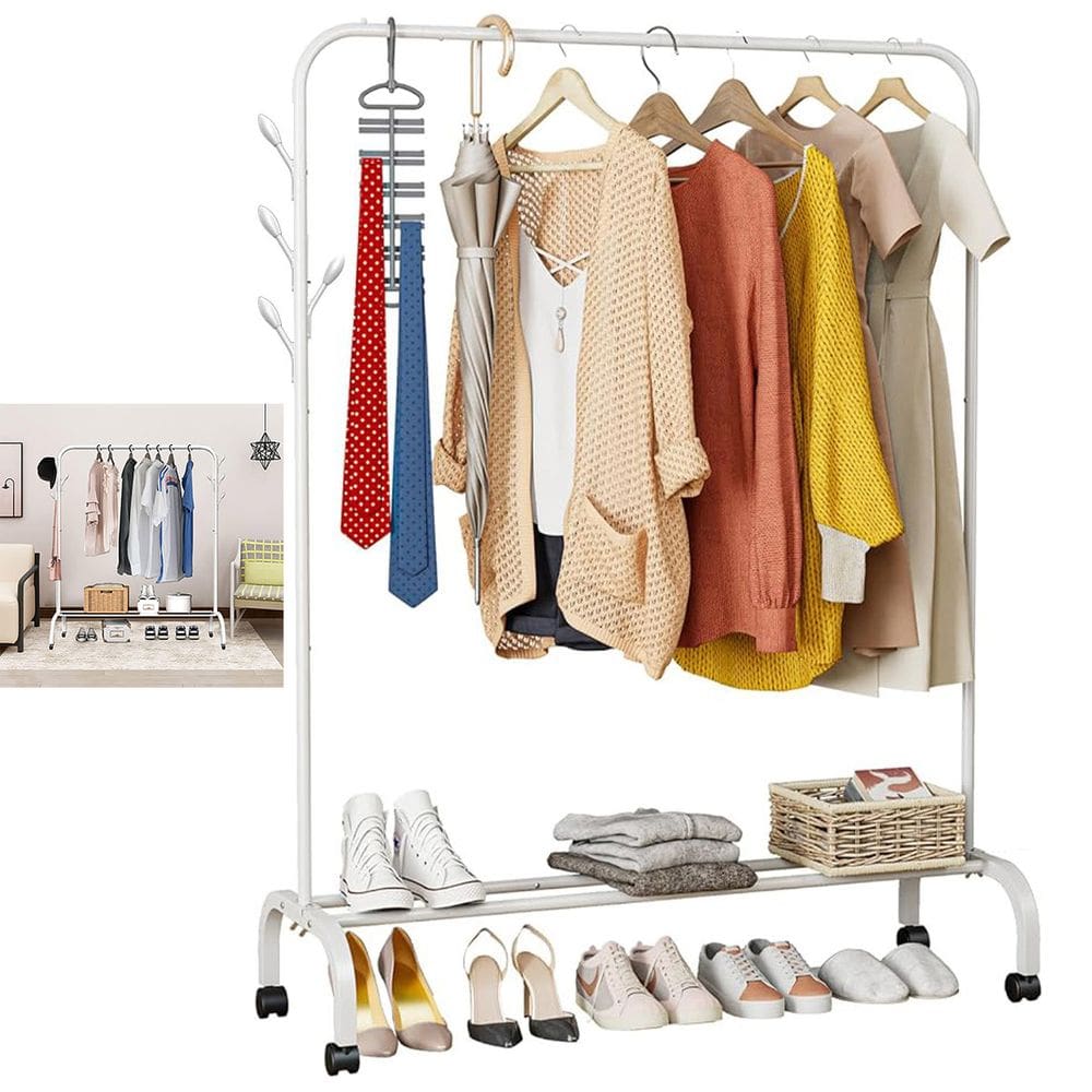 Arara Cabideiro Closet Sapateira Blusa Roupa Casaco Tenis Sandalia Chapeu Bolsa Multiuso Organizaçao Quarto