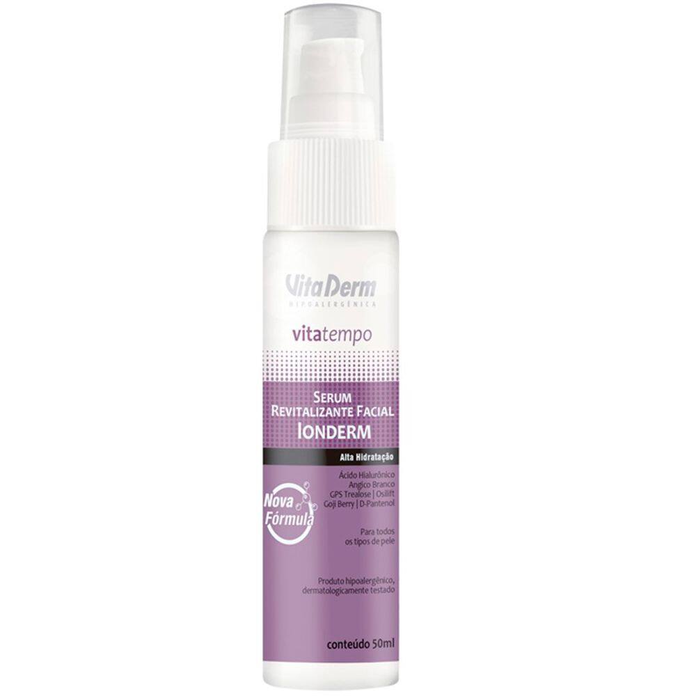 Sérum Revitalizante Facial Ionderm Vita Tempo Vita Derm 50m