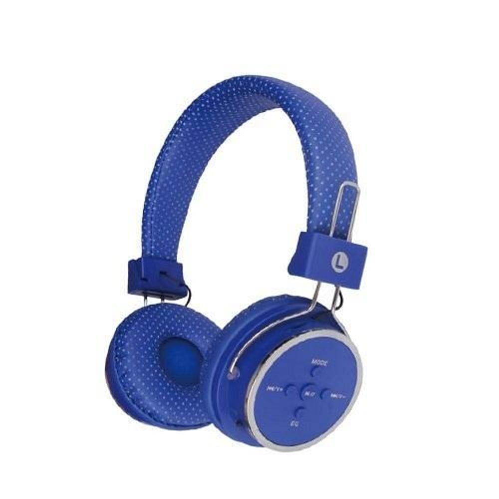 Headphone Bluetooth S/ Fio Wireless Micro Sd Fm A-B05 Azul