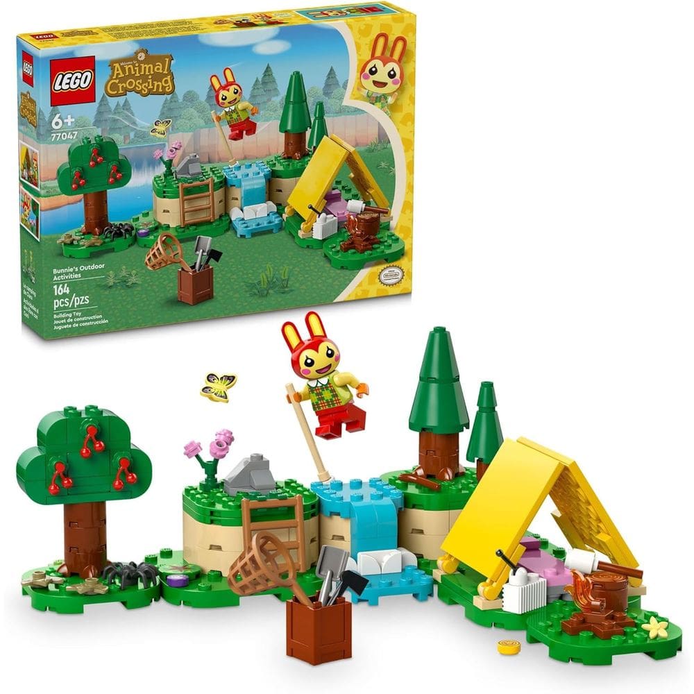 LEGO Animal Crossing - Acampamento da Bunnie 77047