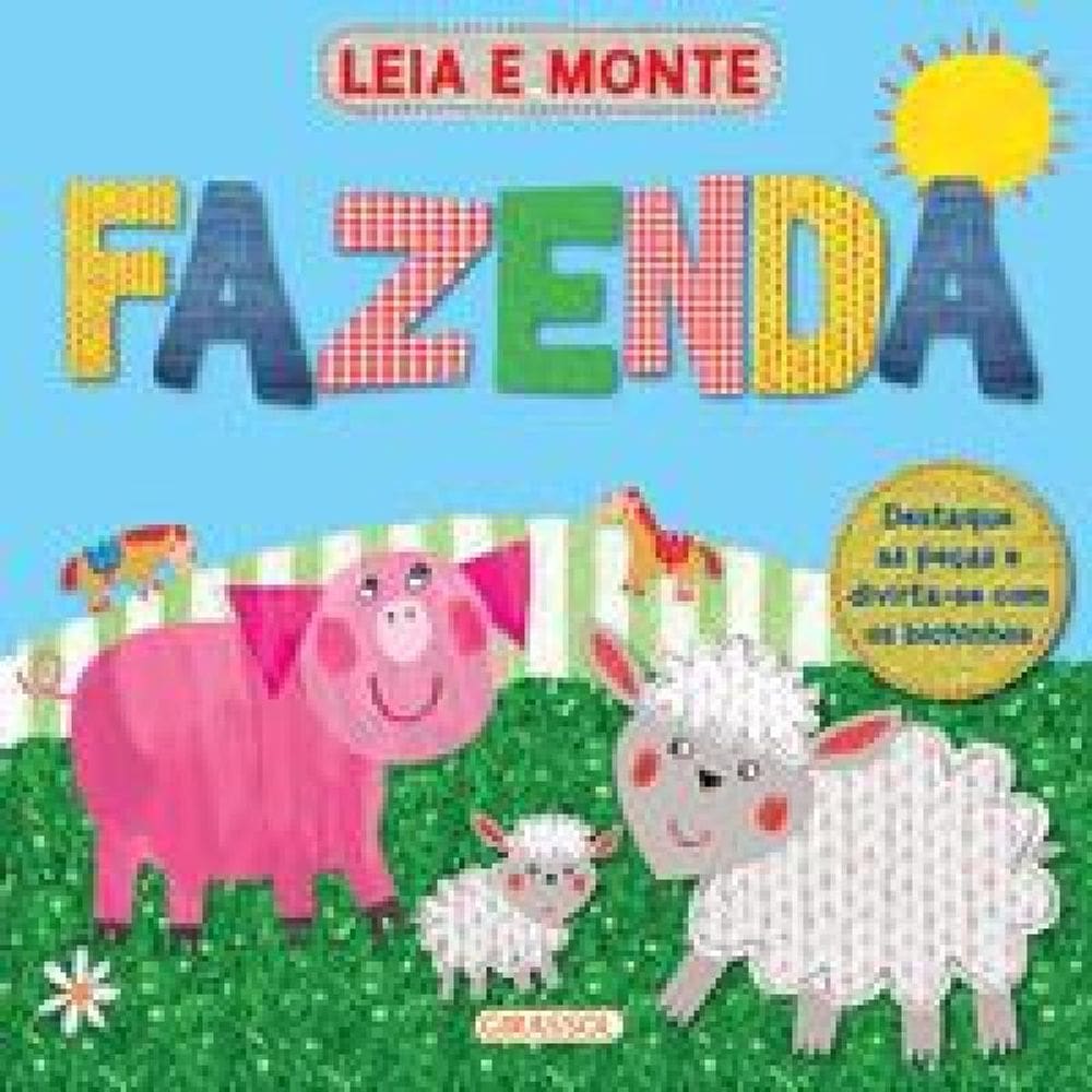 Livro Leia E Monte: Fazenda