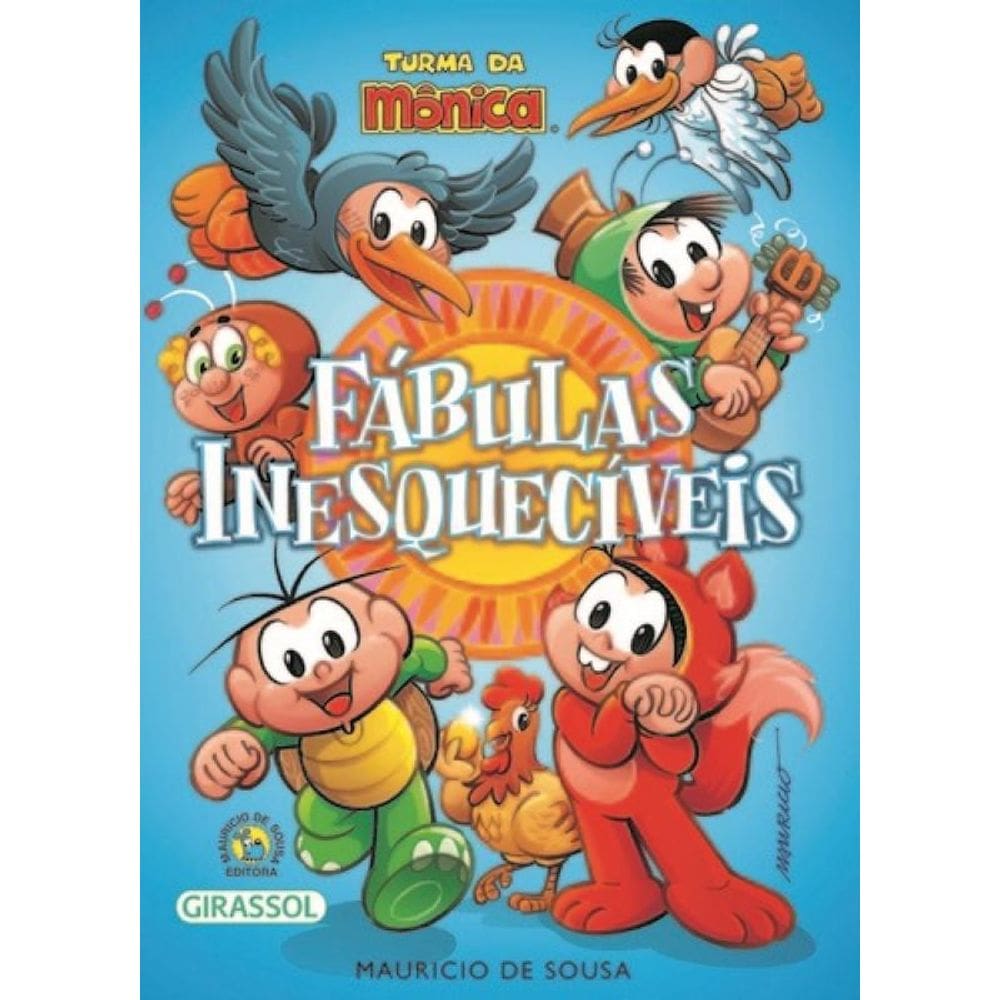 Livro Turma Da Monica - Fabulas Inesqueciveis