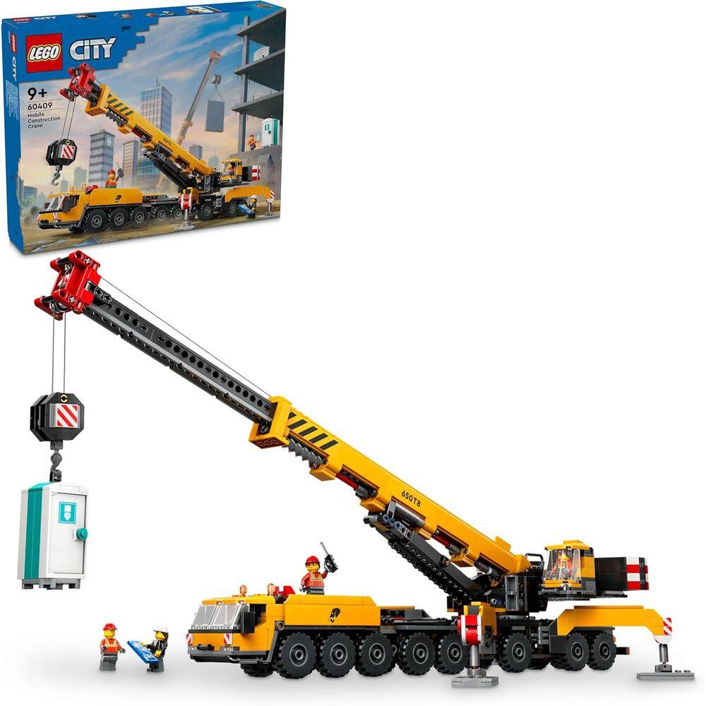 Lego City - Guindaste Móvel De Construção Amarelo 60409