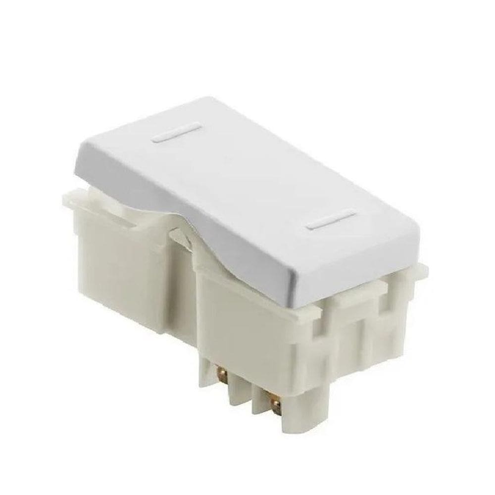 Módulo Interruptor 10A 250V Branco Liz/Tablet