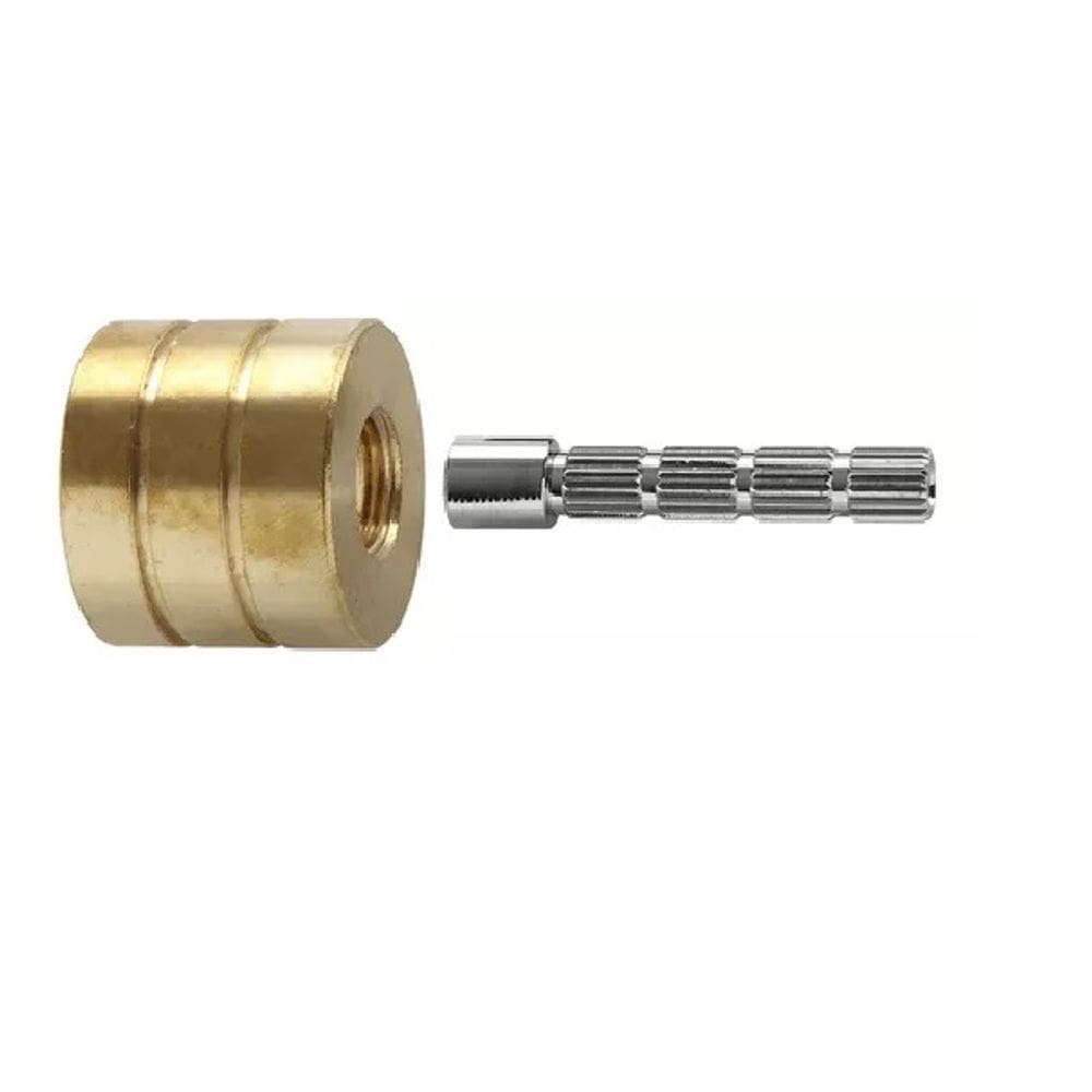 Blukit - Torneira Para Banheiro Prolongador P/ Registro Art Cor Amarela E Acabamento Sem