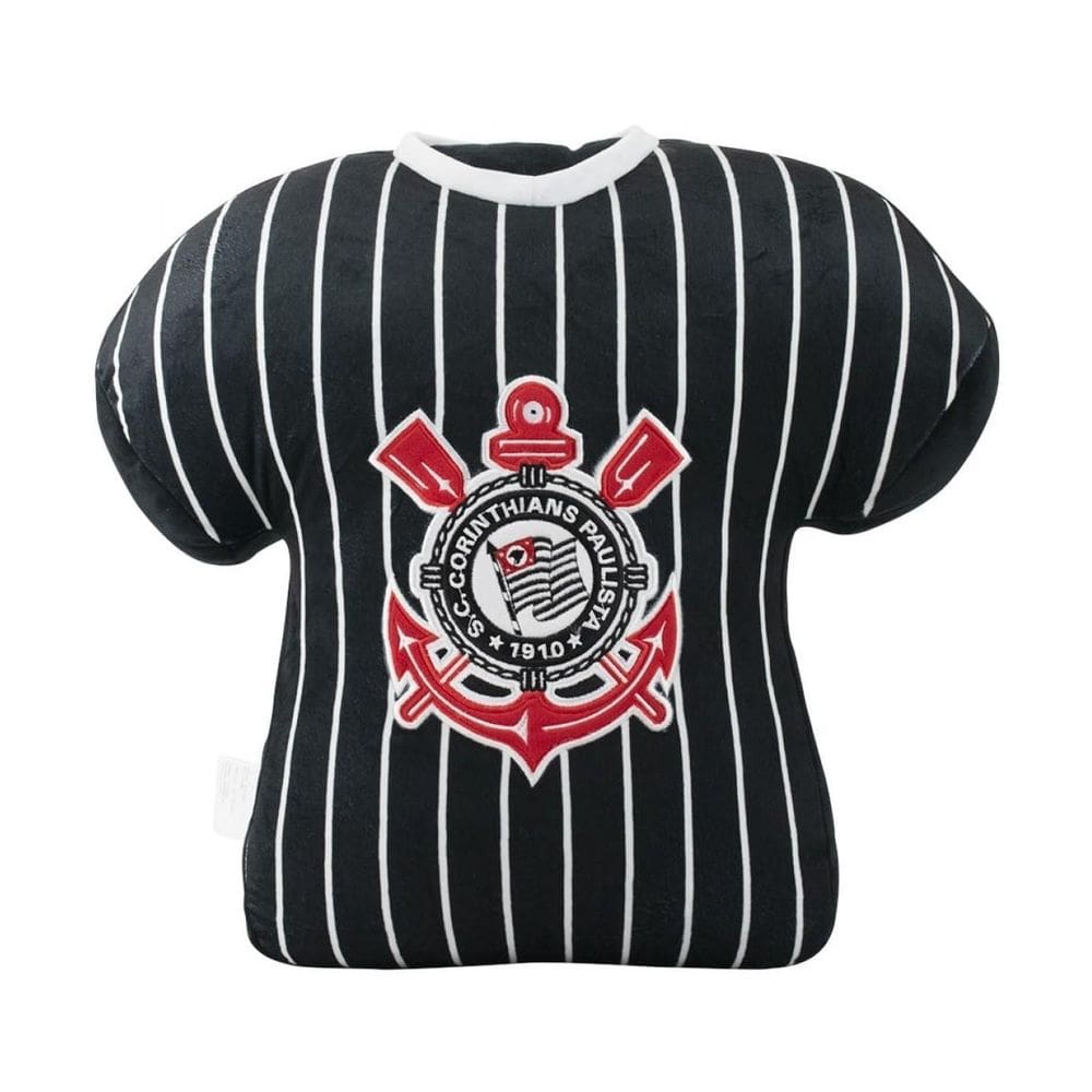 Almofada Camisa Time 40X17X45Cm - Corinthians