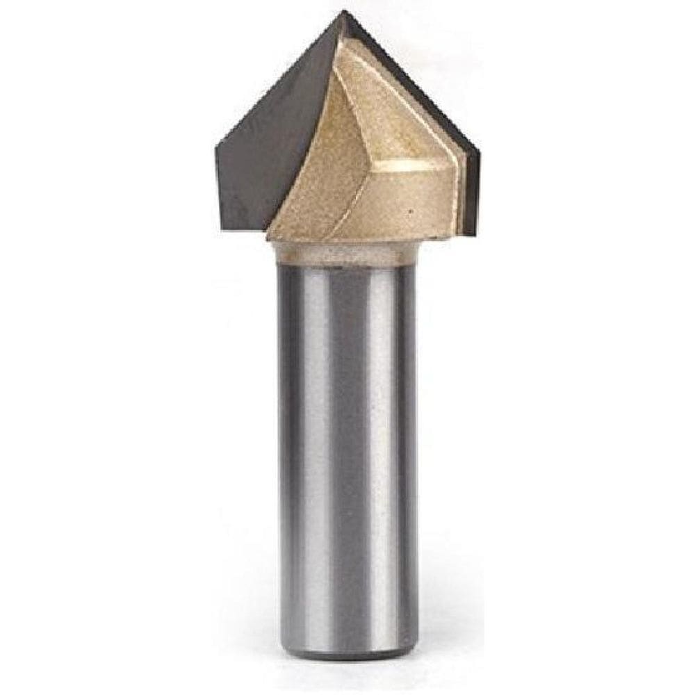 Fresa Gravadora V-Bit 90 Graus Corte V Haste 12Mm X 3/4