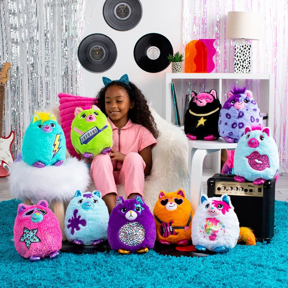 Pelucia de Gatos Misfittens Cats Brinquedo Infantil Colecionável Super Macio Fofo