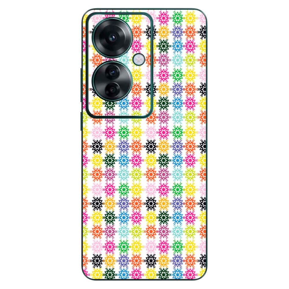 Capa Adesivo Skin191 Verso Para OPPO Reno11 F