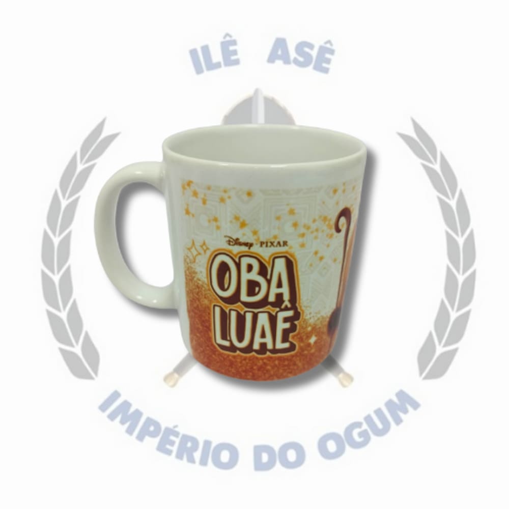 Canecas Porcelana - Orixá Obaualê