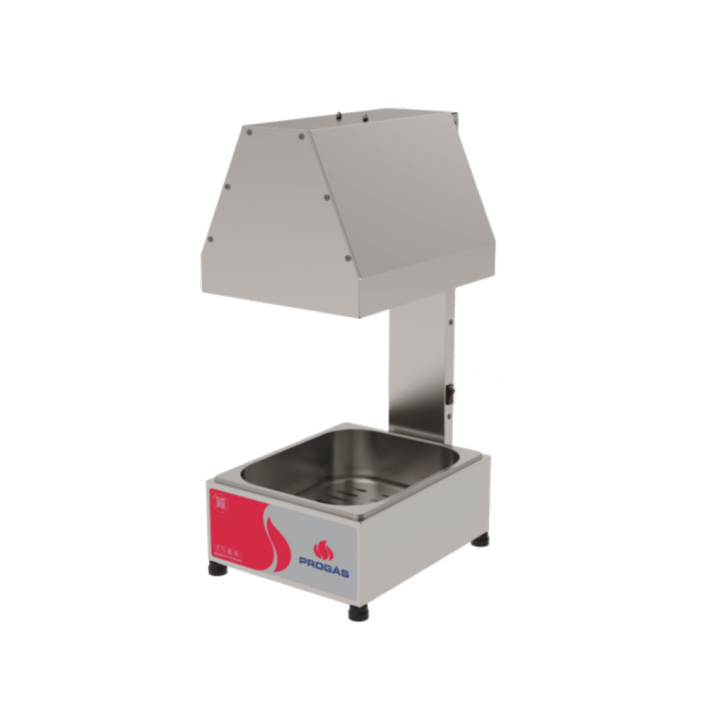 Conservador de Frituras Elétrico 1 Cuba Inox Progás PRCF-10 220v