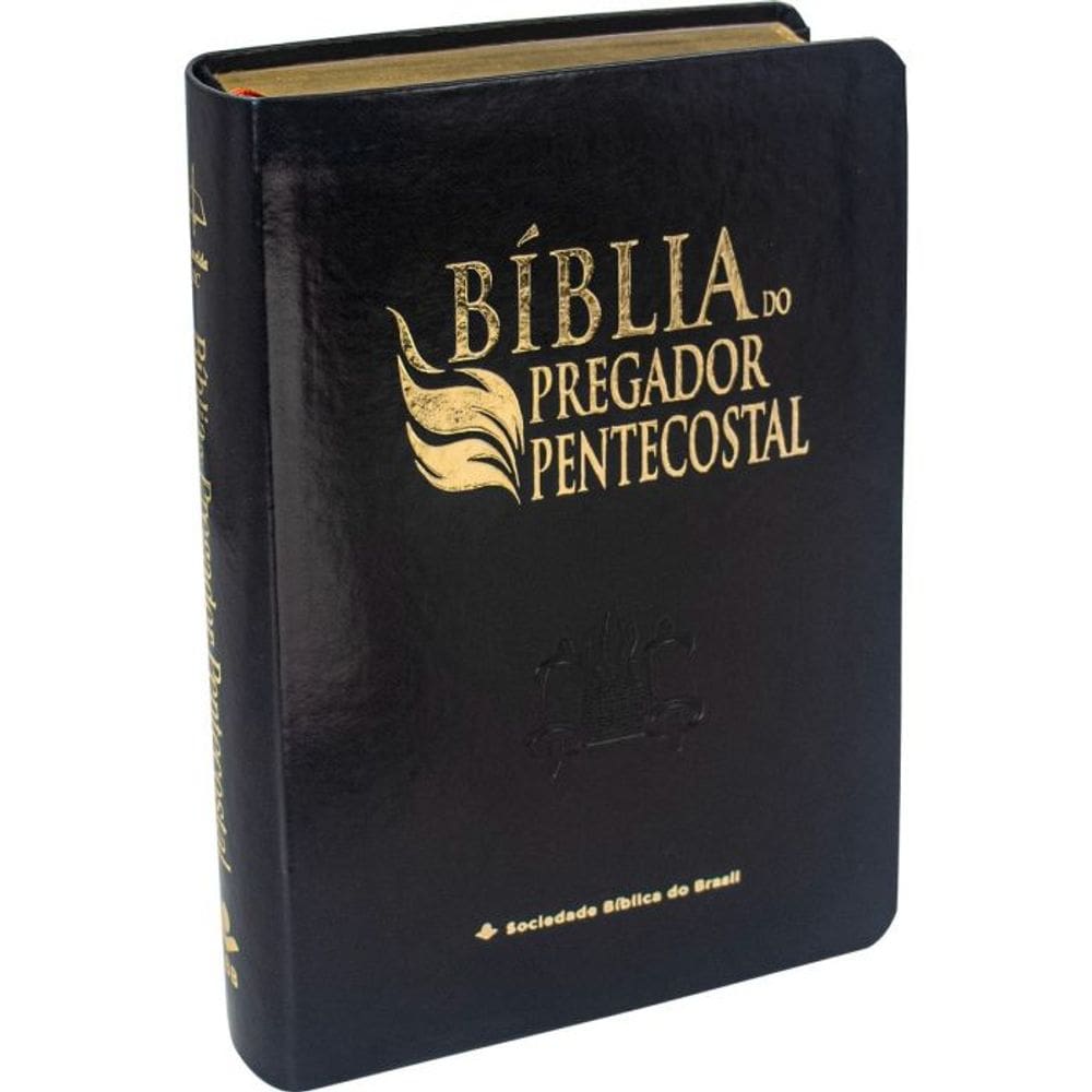Bíblia do Pregador Pentecostal - ARC - Preta - C Indice SBB