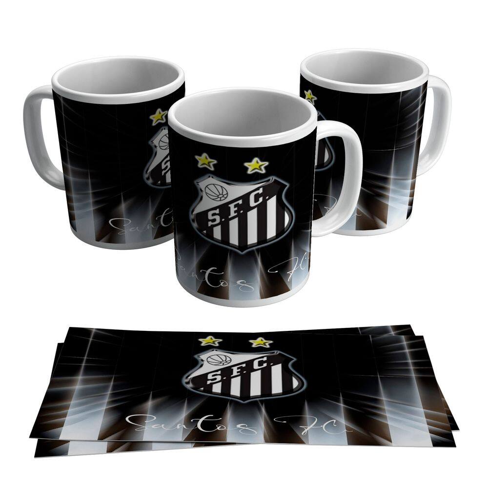 Caneca Personalizada Santos Peixe Futebol Clube 325ml
