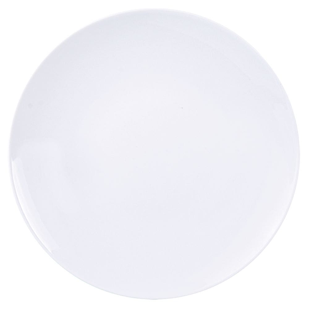 Prato Raso de Porcelana Leonora 25cm 1 Unidade - Tramontina 96010/204