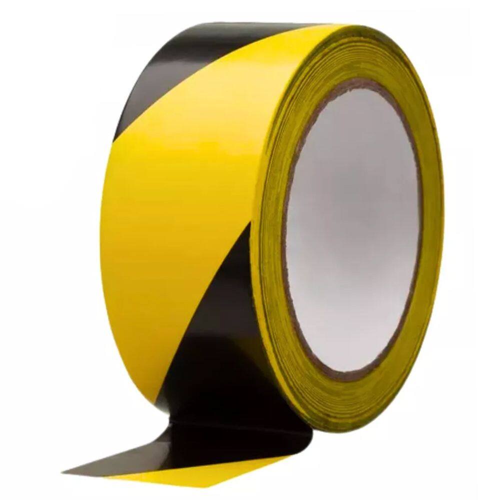 Fita Adesiva Sinalizadora 10 Metros Demarcaçao Segurança Atençao Cuidado Orientaçao